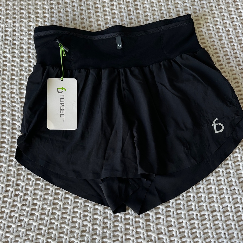 Women's Black Running Shorts